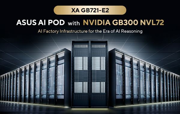 ASUS Rolls Out NVIDIA GB300 NVL72 Rack Solution to Usher in the Next Era of Datacenters